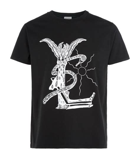 ysl t shirt schwarz|YSL t shirts for men.